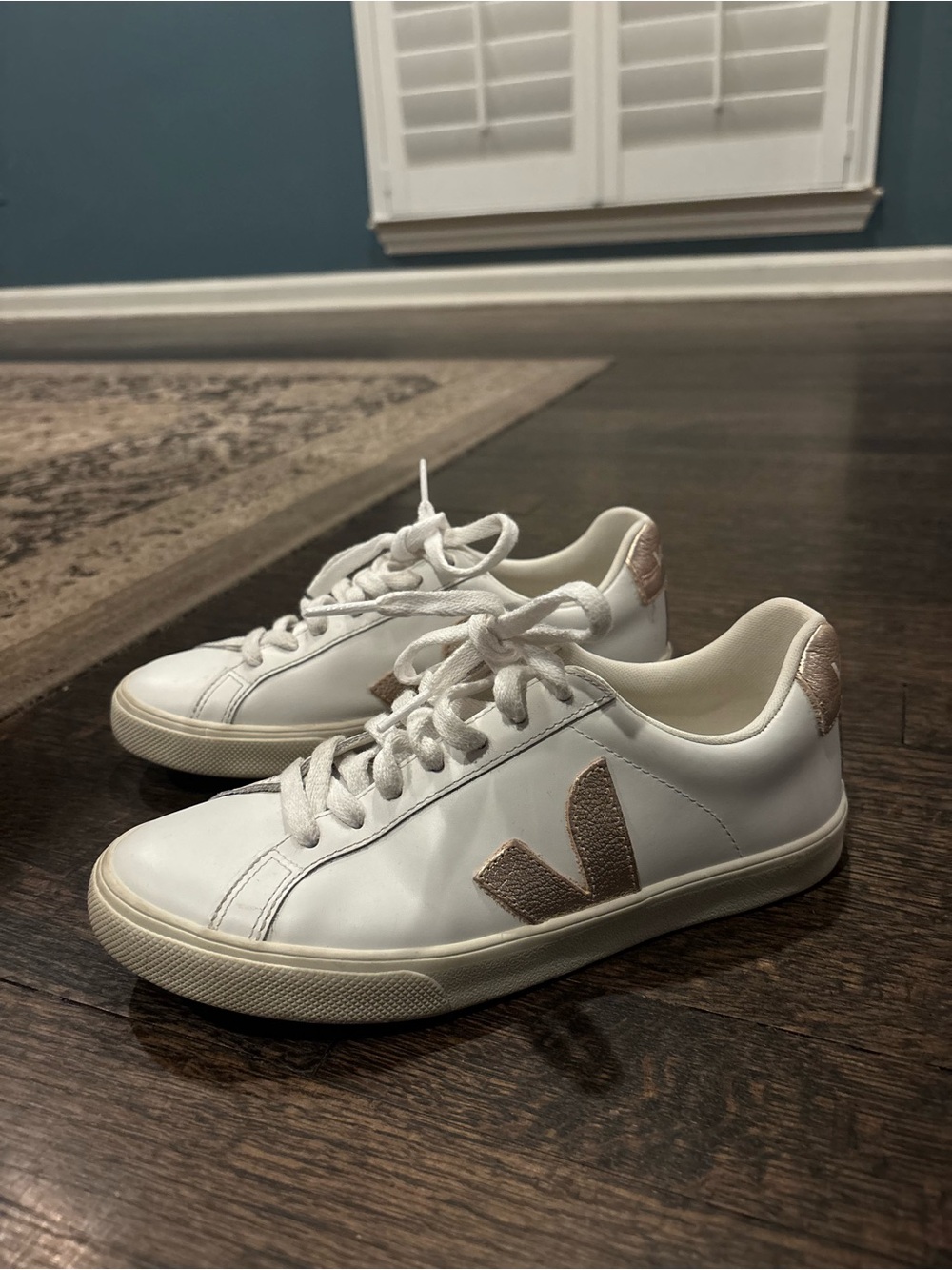 Rose Gold VEJA Sneakers